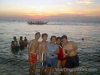 My Family on the sea shore