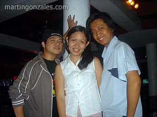 Lovers in Padis: Me (Martin), Ace (Vivian), Vench (Carlo)